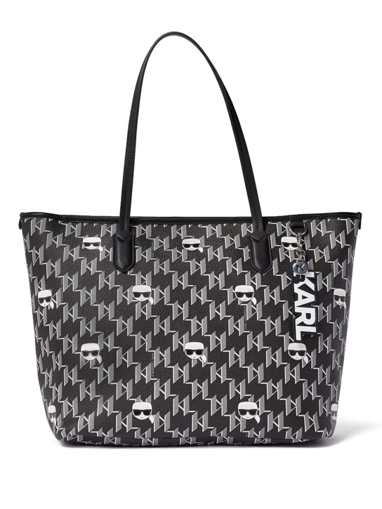 KARL LAGERFELD ΤΣΑΝΤΑ ΩΜΟΥ ΜΕ ΣΧΕΔΙΟ Μαύρο 1 KARL LAGERFELD ΤΣΑΝΤΑ ΩΜΟΥ ΜΕ ΣΧΕΔΙΟ Μαύρο