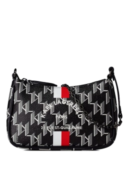 KARL LAGERFELD ΤΣΑΝΤΑ ΩΜΟΥ ΜΕ ΜΟΝΟΓΡΑΜΜΑ Μαύρο 6 KARL LAGERFELD ΤΣΑΝΤΑ ΩΜΟΥ ΜΕ ΜΟΝΟΓΡΑΜΜΑ Μαύρο - Image 6