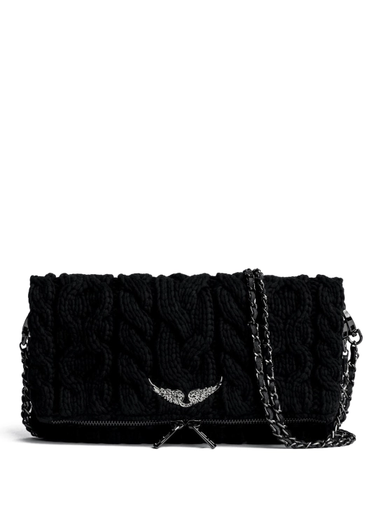 ZADIG & VOLTAIRE ΓΥΝΑΙΚΕΙΑ ΤΣΑΝΤΑ ΩΜΟΥ Μαύρο 1 ZADIG & VOLTAIRE ΓΥΝΑΙΚΕΙΑ ΤΣΑΝΤΑ ΩΜΟΥ Μαύρο