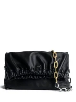 ZADIG & VOLTAIRE ΓΥΝΑΙΚΕΙΑ ΤΣΑΝΤΑ ΜΕ ΑΛΥΣΙΔΑ Μαύρο