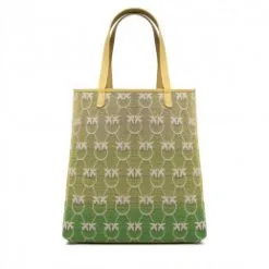 PINKO ΤΣΑΝΤΑ SHOPPING LOGOMANIA Πράσινο -ΓΥΝΑΙΚΕΙΕΣ ΤΣΑΝΤΕΣ Κατάστημα πωλήσεων 10 574
