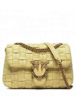 PINKO ΤΣΑΝΤΑ ΩΜΟΥ LOVE MINI PUFF ΛΑΧΑΝΙ