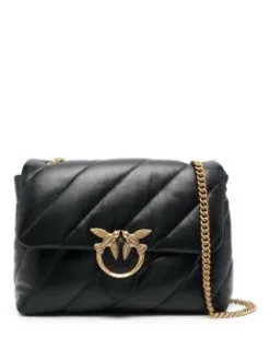 PINKO ΚΑΠΙΤΟΝΕ ΤΣΑΝΤΑ ΩΜΟΥ BIG LOVE Μαύρο -ΓΥΝΑΙΚΕΙΕΣ ΤΣΑΝΤΕΣ Κατάστημα πωλήσεων 10 584