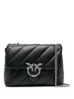 PINKO ΚΑΠΙΤΟΝΕ ΤΣΑΝΤΑ ΩΜΟΥ BIG LOVE Μαύρο -ΓΥΝΑΙΚΕΙΕΣ ΤΣΑΝΤΕΣ Κατάστημα πωλήσεων 10 586