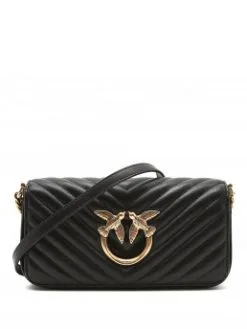 PINKO ΚΑΠΙΤΟΝΕ ΤΣΑΝΤΑ ΩΜΟΥ MINI LOVE Μαύρο 6 PINKO ΚΑΠΙΤΟΝΕ ΤΣΑΝΤΑ ΩΜΟΥ MINI LOVE Μαύρο -ΓΥΝΑΙΚΕΙΕΣ ΤΣΑΝΤΕΣ Κατάστημα πωλήσεων 10 592