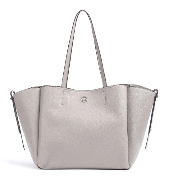 MICHAEL MICHAEL KORS ΔΕΡΜΑΤΙΝΗ ΤΣΑΝΤΑ ΩΜΟΥ FREYA Γκρι 1 MICHAEL MICHAEL KORS ΔΕΡΜΑΤΙΝΗ ΤΣΑΝΤΑ ΩΜΟΥ FREYA Γκρι