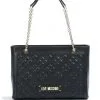 LOVE MOSCHINO ΓΥΝΑΙΚΕΙΑ ΤΣΑΝΤΑ ΩΜΟΥ ΚΑΠΙΤΟΝΕ Μαύρο -ΓΥΝΑΙΚΕΙΕΣ ΤΣΑΝΤΕΣ Κατάστημα πωλήσεων 10 669