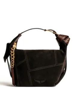 ZADIG & VOLTAIRE SUEDE ΤΣΑΝΤΑ ΧΕΙΡΟΣ LE CECILIA Καφέ -ΓΥΝΑΙΚΕΙΕΣ ΤΣΑΝΤΕΣ Κατάστημα πωλήσεων 10 7