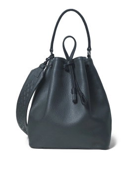 CALLISTA CRAFTS ΔΕΡΜΑΤΙΝΗ BUCKET BAG Γκρι 6 CALLISTA CRAFTS ΔΕΡΜΑΤΙΝΗ BUCKET BAG Γκρι - Image 6