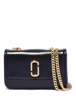 MARC JACOBS ΔΕΡΜΑΤΙΝΗ ΣΤΑΥΡΩΤΗ ΤΣΑΝΤΑ GLAM SHOT MINI Μαύρο 5 MARC JACOBS ΔΕΡΜΑΤΙΝΗ ΣΤΑΥΡΩΤΗ ΤΣΑΝΤΑ GLAM SHOT MINI Μαύρο - Image 5