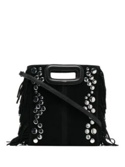 MAJE ΣΤΑΥΡΩΤΗ ΤΣΑΝΤΑ ΜΕ STUDS ΚΑΙ ΚΡΟΣΣΙΑ Μαύρο -ΓΥΝΑΙΚΕΙΕΣ ΤΣΑΝΤΕΣ Κατάστημα πωλήσεων 10 766