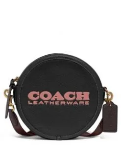 COACH ΔΕΡΜΑΤΙΝΗ ΣΤΑΥΡΩΤΗ ΤΣΑΝΤΑ ΜΕ ΛΟΓΟΤΥΠΟ Μαύρο -ΓΥΝΑΙΚΕΙΕΣ ΤΣΑΝΤΕΣ Κατάστημα πωλήσεων 10 785