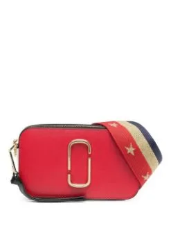MARC JACOBS ΔΕΡΜΑΤΙΝΗ ΣΤΑΥΡΩΤΗ ΤΣΑΝΤΑ SNAPSHOT KOKKINO -ΓΥΝΑΙΚΕΙΕΣ ΤΣΑΝΤΕΣ Κατάστημα πωλήσεων 10 789
