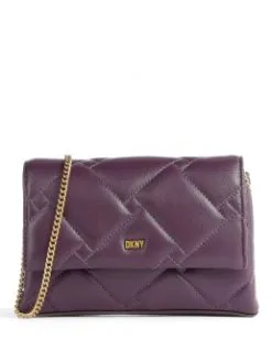 DKNY ΔΕΡΜΑΤΙΝΗ ΚΑΠΙΤΟΝΕ ΣΤΑΥΡΩΤΗ ΤΣΑΝΤΑ Μωβ -ΓΥΝΑΙΚΕΙΕΣ ΤΣΑΝΤΕΣ Κατάστημα πωλήσεων 10 801