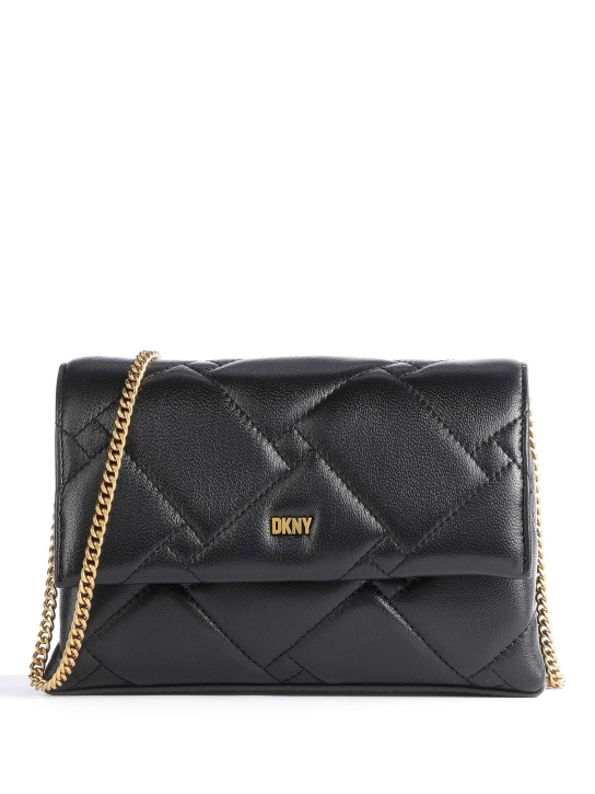 ΔΕΡΜΑΤΙΝΗ ΚΑΠΙΤΟΝΕ ΣΤΑΥΡΩΤΗ ΤΣΑΝΤΑ DKNY ΔΕΡΜΑΤΙΝΗ ΚΑΠΙΤΟΝΕ ΣΤΑΥΡΩΤΗ ΤΣΑΝΤΑ Μαύρο -ΓΥΝΑΙΚΕΙΕΣ ΤΣΑΝΤΕΣ Κατάστημα πωλήσεων 10 802