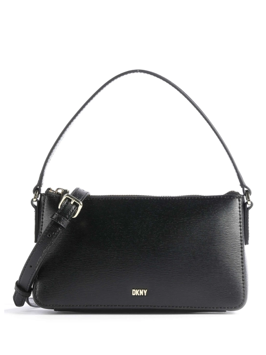 DKNY ΔΕΡΜΑΤΙΝΗ ΣΤΑΥΡΩΤΗ ΤΣΑΝΤΑ Μαύρο 1 DKNY ΔΕΡΜΑΤΙΝΗ ΣΤΑΥΡΩΤΗ ΤΣΑΝΤΑ Μαύρο