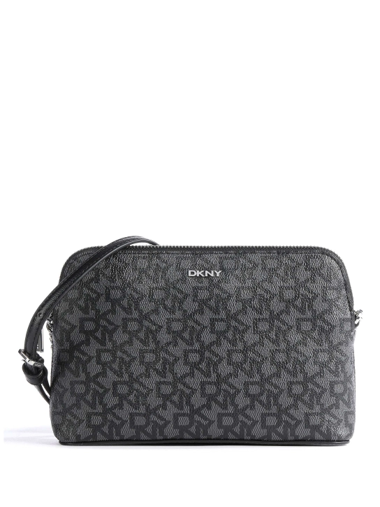 DKNY ΣΤΑΥΡΩΤΗ ΤΣΑΝΤΑ ΜΕ ΜΟΝΟΓΡΑΜΜΑ Μαύρο 1 DKNY ΣΤΑΥΡΩΤΗ ΤΣΑΝΤΑ ΜΕ ΜΟΝΟΓΡΑΜΜΑ Μαύρο