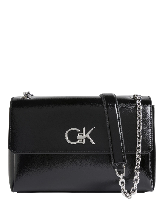 CALVIN KLEIN ΣΤΑΥΡΩΤΗ ΤΣΑΝΤΑ ΜΕ ΑΛΥΣΙΔΑ Μαύρο 1 CALVIN KLEIN ΣΤΑΥΡΩΤΗ ΤΣΑΝΤΑ ΜΕ ΑΛΥΣΙΔΑ Μαύρο