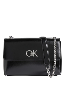 CALVIN KLEIN ΣΤΑΥΡΩΤΗ ΤΣΑΝΤΑ ΜΕ ΑΛΥΣΙΔΑ Μαύρο 4 CALVIN KLEIN ΣΤΑΥΡΩΤΗ ΤΣΑΝΤΑ ΜΕ ΑΛΥΣΙΔΑ Μαύρο - Image 4