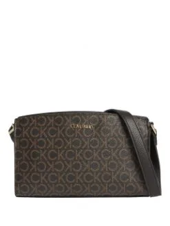 CALVIN KLEIN ΣΤΑΥΡΩΤΗ ΤΣΑΝΤΑ ΜΕ ΛΟΓΟΤΥΠΟ Καφέ -ΓΥΝΑΙΚΕΙΕΣ ΤΣΑΝΤΕΣ Κατάστημα πωλήσεων 10 821