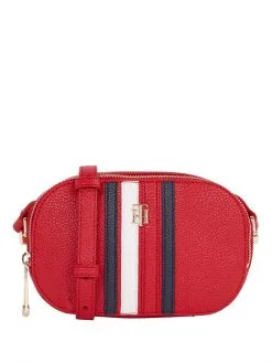 TOMMY HILFIGER ΓΥΝΑΙΚΕΙΑ ΤΣΑΝΤΑ ΧΙΑΣΤΙ ΜΕ SIGNATURE ΡΙΓΑ