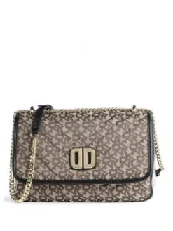 DKNY ΣΤΑΥΡΩΤΗ ΤΣΑΝΤΑ ΜΕ ΜΟΝΟΓΡΑΜΜΑ DELPHINE Καφέ -ΓΥΝΑΙΚΕΙΕΣ ΤΣΑΝΤΕΣ Κατάστημα πωλήσεων 10 874