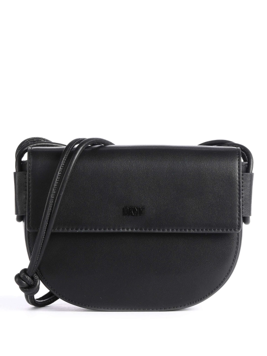 DKNY ΔΕΡΜΑΤΙΝΗ ΣΤΑΥΡΩΤΗ ΤΣΑΝΤΑ KIERA Μαύρο 1 DKNY ΔΕΡΜΑΤΙΝΗ ΣΤΑΥΡΩΤΗ ΤΣΑΝΤΑ KIERA Μαύρο