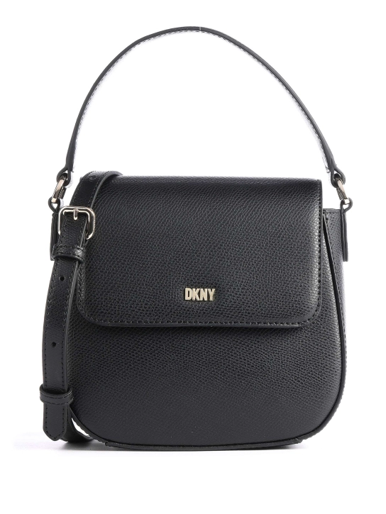 DKNY ΔΕΡΜΑΤΙΝΗ ΣΤΑΥΡΩΤΗ ΤΣΑΝΤΑ IMMY Μαύρο 1 DKNY ΔΕΡΜΑΤΙΝΗ ΣΤΑΥΡΩΤΗ ΤΣΑΝΤΑ IMMY Μαύρο