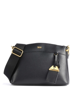 DKNY ΔΕΡΜΑΤΙΝΗ ΣΤΑΥΡΩΤΗ ΤΣΑΝΤΑ MARYKATE Μαύρο 5 DKNY ΔΕΡΜΑΤΙΝΗ ΣΤΑΥΡΩΤΗ ΤΣΑΝΤΑ MARYKATE Μαύρο - Image 5