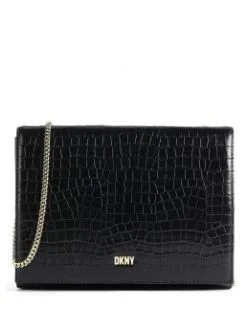 DKNY ΚΡΟΚΟ ΣΤΑΥΡΩΤΗ ΤΣΑΝΤΑ TWIGGY Μαύρο -ΓΥΝΑΙΚΕΙΕΣ ΤΣΑΝΤΕΣ Κατάστημα πωλήσεων 10 886