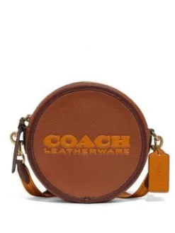 COACH ΔΕΡΜΑΤΙΝΗ ΣΤΑΥΡΩΤΗ ΤΣΑΝΤΑ ΜΕ ΛΟΓΟΤΥΠΟ Καφέ -ΓΥΝΑΙΚΕΙΕΣ ΤΣΑΝΤΕΣ Κατάστημα πωλήσεων 10 918