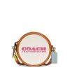 COACH ΔΕΡΜΑΤΙΝΗ ΣΤΑΥΡΩΤΗ ΤΣΑΝΤΑ ΜΕ ΛΟΓΟΤΥΠΟ Μπεζ -ΓΥΝΑΙΚΕΙΕΣ ΤΣΑΝΤΕΣ Κατάστημα πωλήσεων 10 923