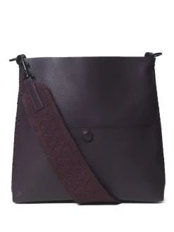 CALLISTA CRAFTS ΔΕΡΜΑΤΙΝΗ ΤΣΑΥΡΩΤΗ ΤΣΑΝΤΑ Μωβ