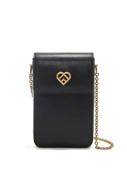 FURLA ΔΕΡΜΑΤΙΝΗ ΣΤΑΥΡΩΤΗ ΤΣΑΝΤΑ JOY ΜΙΝΙ Μαύρο 5 FURLA ΔΕΡΜΑΤΙΝΗ ΣΤΑΥΡΩΤΗ ΤΣΑΝΤΑ JOY ΜΙΝΙ Μαύρο - Image 5