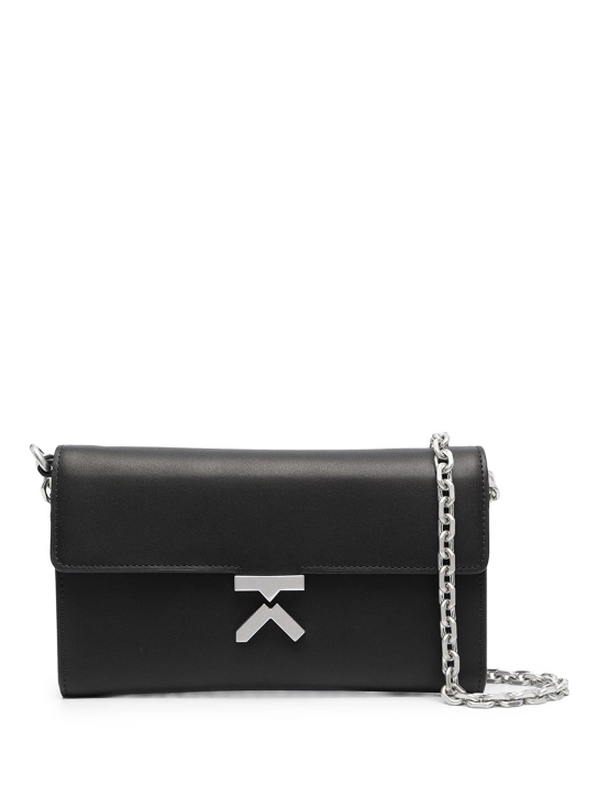 KENZO ΔΕΡΜΑΤΙΝΟ ΣΤΑΥΡΩΤΟ ΤΣΑΝΤΑΚΙ Μαύρο 1 KENZO ΔΕΡΜΑΤΙΝΟ ΣΤΑΥΡΩΤΟ ΤΣΑΝΤΑΚΙ Μαύρο