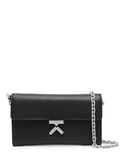 KENZO ΔΕΡΜΑΤΙΝΟ ΣΤΑΥΡΩΤΟ ΤΣΑΝΤΑΚΙ Μαύρο 3 KENZO ΔΕΡΜΑΤΙΝΟ ΣΤΑΥΡΩΤΟ ΤΣΑΝΤΑΚΙ Μαύρο - Image 3