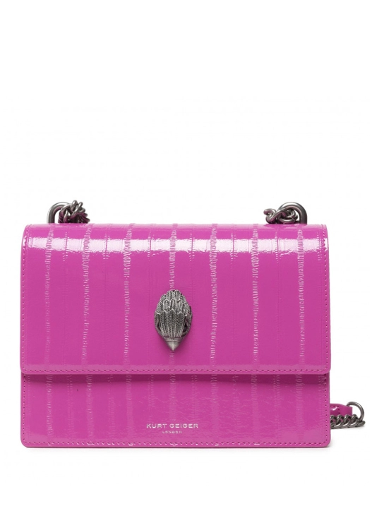 KURT GEIGER ΔΕΡΜΑΤΙΝΗ ΣΤΑΥΡΩΤΗ ΤΣΑΝΤΑ SHOREDITCH Φούξια 1 KURT GEIGER ΔΕΡΜΑΤΙΝΗ ΣΤΑΥΡΩΤΗ ΤΣΑΝΤΑ SHOREDITCH Φούξια