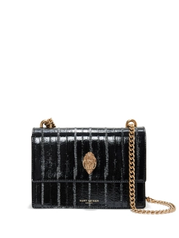 KURT GEIGER ΔΕΡΜΑΤΙΝΗ ΣΤΑΥΡΩΤΗ ΤΣΑΝΤΑ Μαύρο 3 KURT GEIGER ΔΕΡΜΑΤΙΝΗ ΣΤΑΥΡΩΤΗ ΤΣΑΝΤΑ Μαύρο - Image 3