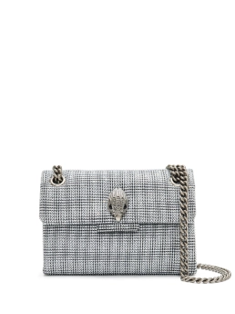 KURT GEIGER ΣΤΑΥΡΩΤΗ ΤΣΑΝΤΑ KENSINGTON MINI Ασημί 3 KURT GEIGER ΣΤΑΥΡΩΤΗ ΤΣΑΝΤΑ KENSINGTON MINI Ασημί - Image 3