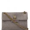 KURT GEIGER ΣΤΑΥΡΩΤΗ ΤΣΑΝΤΑ KENSINGTON MINI Καφέ