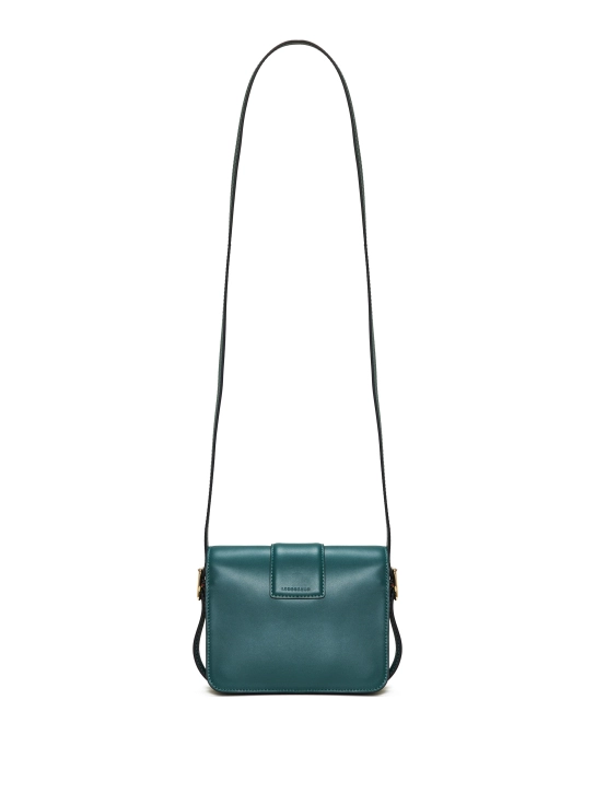 LONGCHAMP ΔΕΡΜΑΤΙΝΗ ΣΤΑΥΡΩΤΗ ΤΣΑΝΤΑ BOX-TROT S Πράσινο 2 LONGCHAMP ΔΕΡΜΑΤΙΝΗ ΣΤΑΥΡΩΤΗ ΤΣΑΝΤΑ BOX-TROT S Πράσινο - Image 2