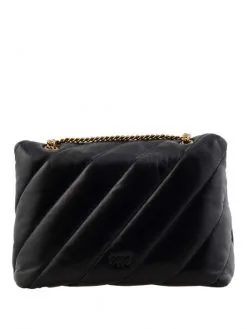 PINKO ΚΑΠΙΤΟΝΕ ΣΤΑΥΡΩΤΗ ΤΣΑΝΤΑ BIG LOVE Μαύρο 7 PINKO ΚΑΠΙΤΟΝΕ ΣΤΑΥΡΩΤΗ ΤΣΑΝΤΑ BIG LOVE Μαύρο -ΓΥΝΑΙΚΕΙΕΣ ΤΣΑΝΤΕΣ Κατάστημα πωλήσεων 20 1092