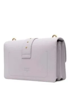 PINKO ΔΕΡΜΑΤΙΝΗ ΣΤΑΥΡΩΤΗ ΤΣΑΝΤΑ CLASSIC LOVE Μωβ -ΓΥΝΑΙΚΕΙΕΣ ΤΣΑΝΤΕΣ Κατάστημα πωλήσεων 20 1099