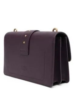 PINKO ΔΕΡΜΑΤΙΝΗ ΣΤΑΥΡΩΤΗ ΤΣΑΝΤΑ MINI LOVE Μωβ -ΓΥΝΑΙΚΕΙΕΣ ΤΣΑΝΤΕΣ Κατάστημα πωλήσεων 20 1101