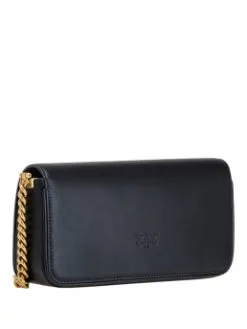 PINKO ΔΕΡΜΑΤΙΝΗ ΣΤΑΥΡΩΤΗ ΤΣΑΝΤΑ MINI LOVE Μαύρο 7 PINKO ΔΕΡΜΑΤΙΝΗ ΣΤΑΥΡΩΤΗ ΤΣΑΝΤΑ MINI LOVE Μαύρο -ΓΥΝΑΙΚΕΙΕΣ ΤΣΑΝΤΕΣ Κατάστημα πωλήσεων 20 1105