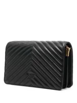 PINKO ΚΑΠΙΤΟΝΕ ΣΤΑΥΡΩΤΗ ΤΣΑΝΤΑ CLASSIC LOVE Μαύρο -ΓΥΝΑΙΚΕΙΕΣ ΤΣΑΝΤΕΣ Κατάστημα πωλήσεων 20 1111