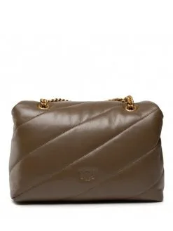 PINKO ΚΑΠΙΤΟΝΕ ΣΤΑΥΡΩΤΗ ΤΣΑΝΤΑ CLASSIC LOVE Καφέ 7 PINKO ΚΑΠΙΤΟΝΕ ΣΤΑΥΡΩΤΗ ΤΣΑΝΤΑ CLASSIC LOVE Καφέ -ΓΥΝΑΙΚΕΙΕΣ ΤΣΑΝΤΕΣ Κατάστημα πωλήσεων 20 1112