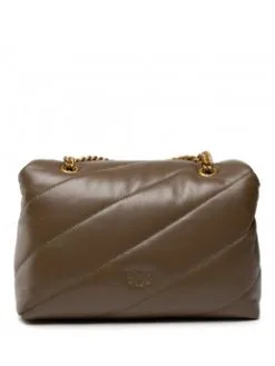 PINKO ΚΑΠΙΤΟΝΕ ΣΤΑΥΡΩΤΗ ΤΣΑΝΤΑ CLASSIC LOVE Καφέ 10 PINKO ΚΑΠΙΤΟΝΕ ΣΤΑΥΡΩΤΗ ΤΣΑΝΤΑ CLASSIC LOVE Καφέ -ΓΥΝΑΙΚΕΙΕΣ ΤΣΑΝΤΕΣ Κατάστημα πωλήσεων 20 1113