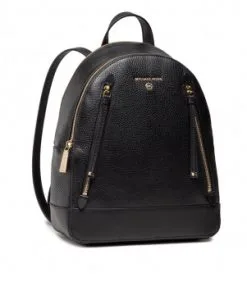 MICHAEL MICHAEL KORS ΔΕΡΜΑΤΙΝΟ ΣΑΚΙΔΙΟ ΠΛΑΤΗΣ BROOKLYN Μαύρο -ΓΥΝΑΙΚΕΙΕΣ ΤΣΑΝΤΕΣ Κατάστημα πωλήσεων 20 1153