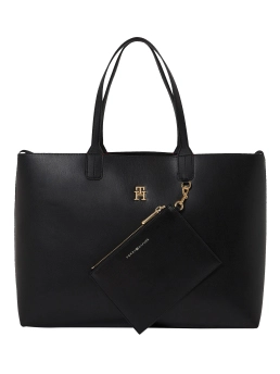 TOMMY HILFIGER ΓΥΝΑΙΚΕΙΑ ΤΣΑΝΤΑ TOTE Μαύρο 6 TOMMY HILFIGER ΓΥΝΑΙΚΕΙΑ ΤΣΑΝΤΑ TOTE Μαύρο - Image 6